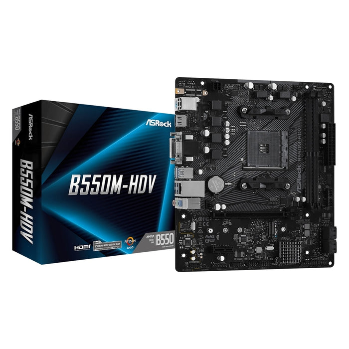 Дънна платка Asrock B550M - HDV