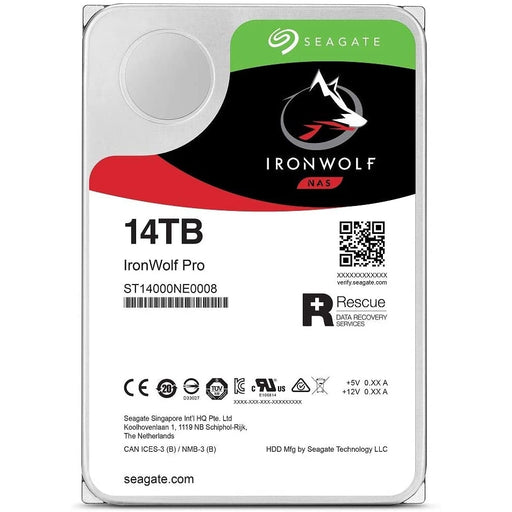 Твърд диск Seagate IronWolf PRO 14TB SATAIII/600