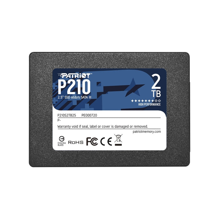 Твърд диск Patriot P210 2TB SATA3 2.5