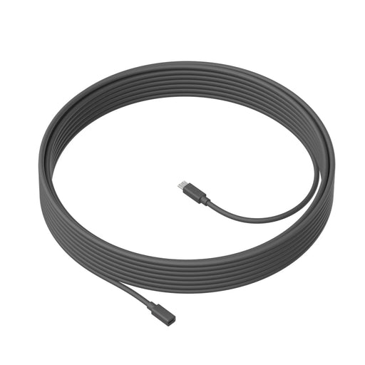 Кабел Logitech MeetUp Mic Extension Cable 10m Graphite