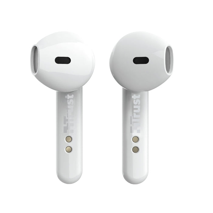 Слушалки TRUST Primo Touch Bluetooth Earphones White