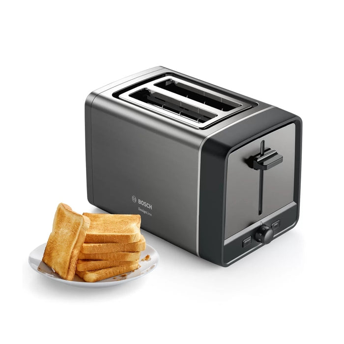 Тостер Bosch TAT5P425 Toaster DesignLine 820 - 970W