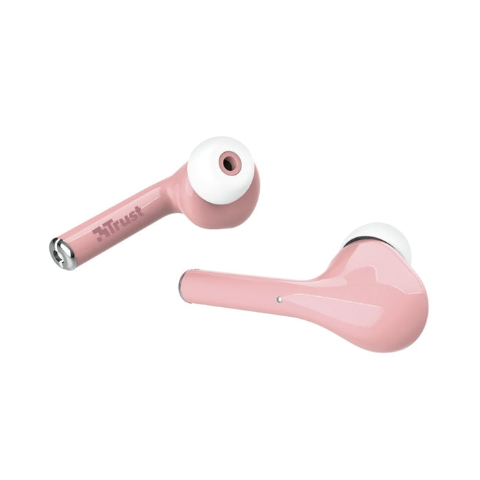 Слушалки TRUST Nika Touch Bluetooth Earphones Pink