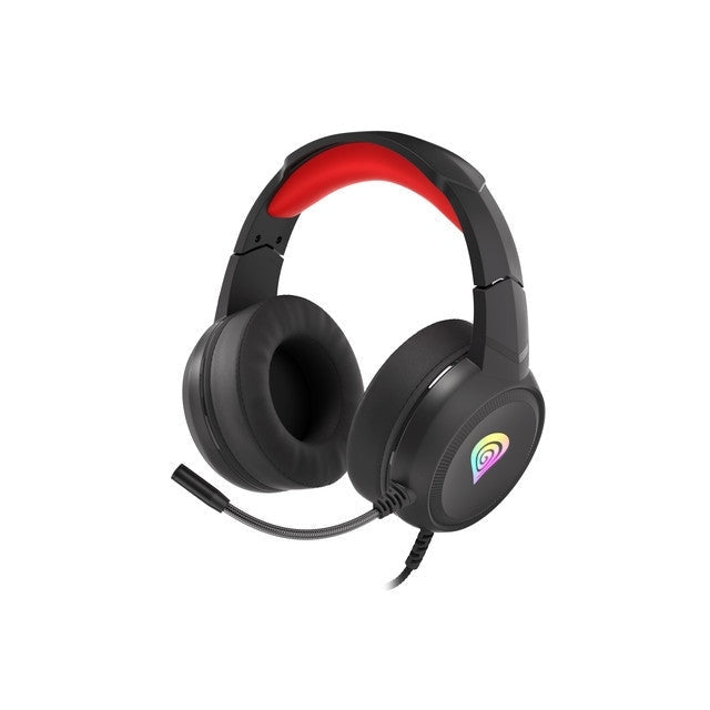 Слушалки Genesis Gaming Headset Neon 200 RGB Black - Red