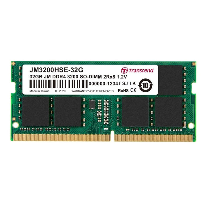 Памет Transcend 32GB JM DDR4 3200Mhz SO - DIMM 2Rx8