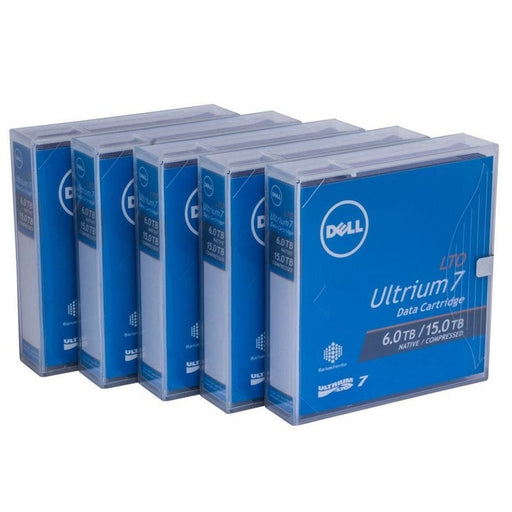 Консуматив Dell LTO7 Tape Media 5 Pack Cust Kit Back - up