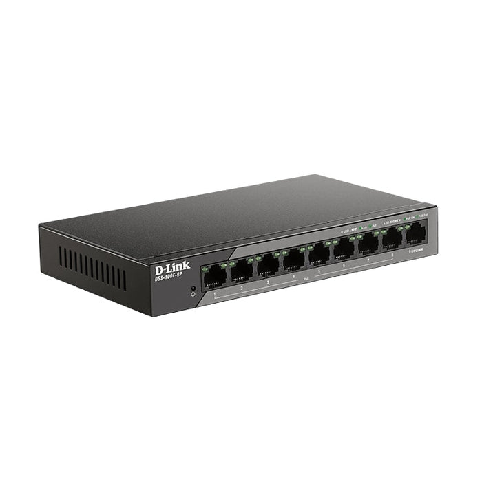 Комутатор D - Link 9 - Port 10/100 Unmanaged long