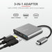 Адаптер TRUST Dalyx 3 - IN - 1 USB - C Adapter