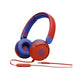 Слушалки JBL JR310 RED HEADPHONES