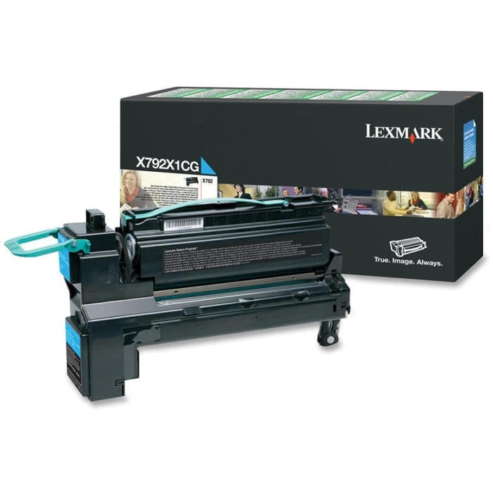 Консуматив Lexmark X792 Cyan Extra High Yield