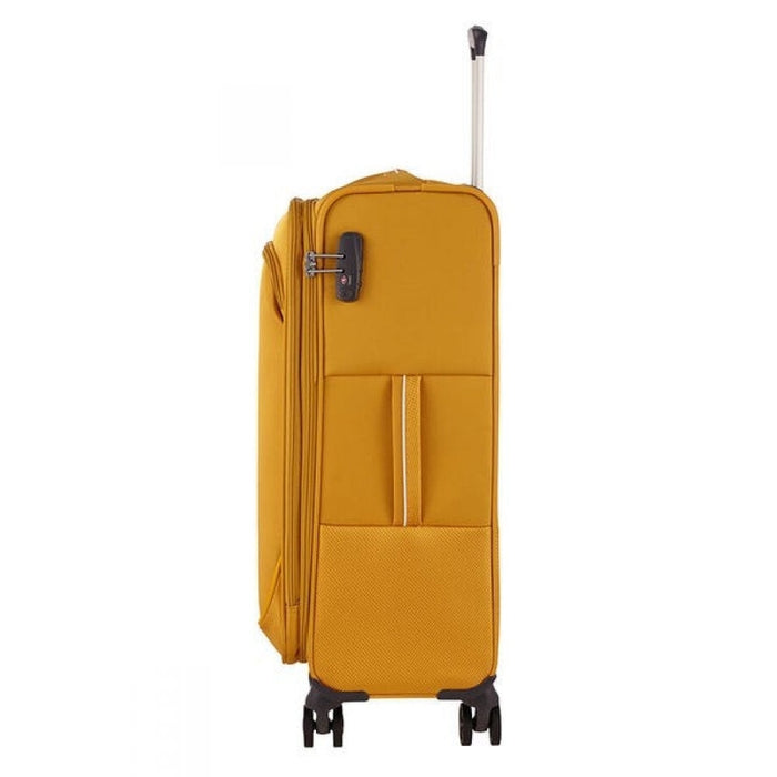 Куфар, Samsonite Popsoda Spinner Expandable (4 wheels) 66cm Yellow