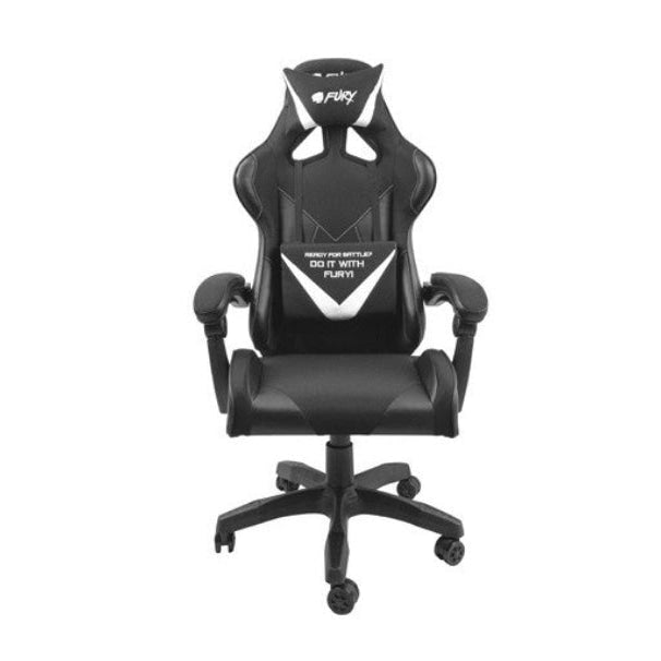 Стол Fury Gaming Chair Avenger L Black - White