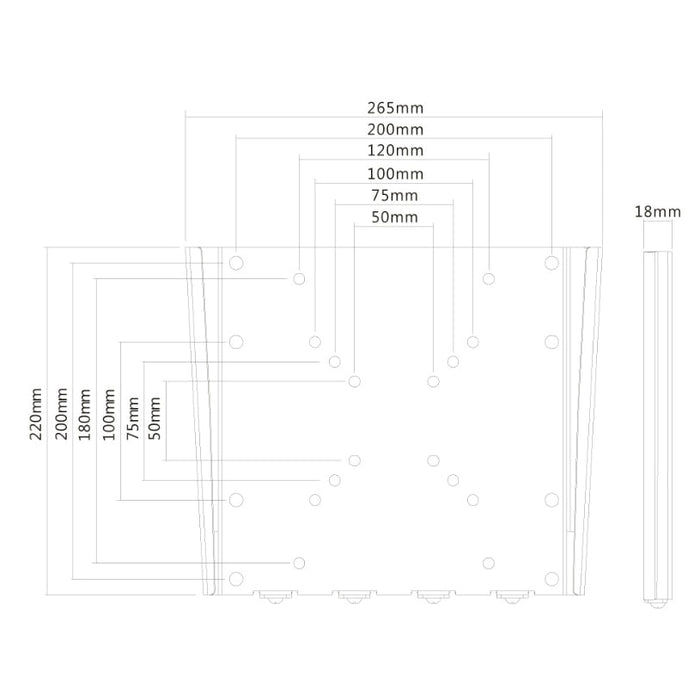 Стойка Neomounts by NewStar Flat Screen Wall Mount