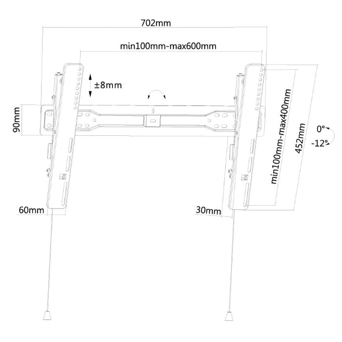 Стойка Neomounts by NewStar Flat Screen Wall Mount