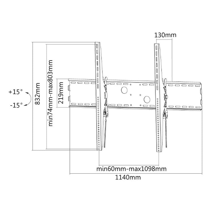 Стойка Neomounts by NewStar Flat Screen Wall Mount
