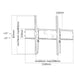 Стойка Neomounts by NewStar Flat Screen Wall Mount