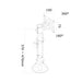 Стойка Neomounts by NewStar Flat Screen Desk Mount (grommet)