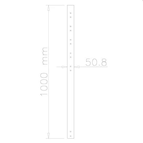 Аксесоар Neomounts by NewStar 100 cm extension pole