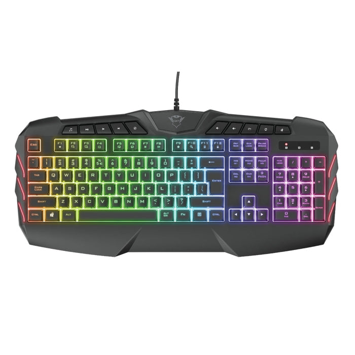 Клавиатура TRUST GXT 881 Odyss Semi - mechanical Keyboard US