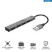 USB хъб TRUST Halyx 4 - Port Mini Hub