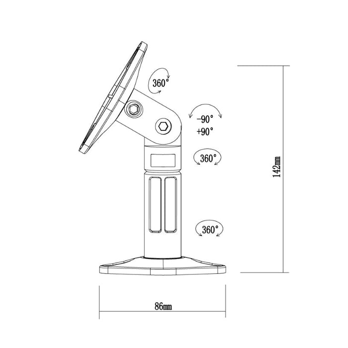 Стойка Neomounts by NewStar Speaker Wall - & Ceiling