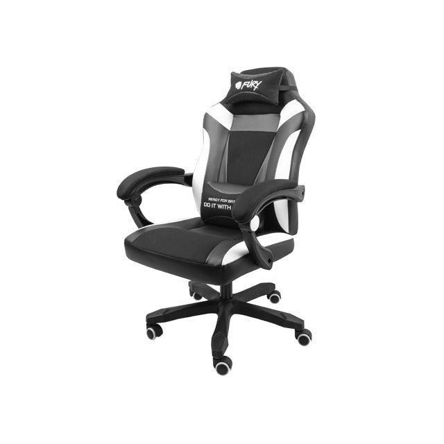 Стол Fury Gaming Chair Avenger M + Black - White