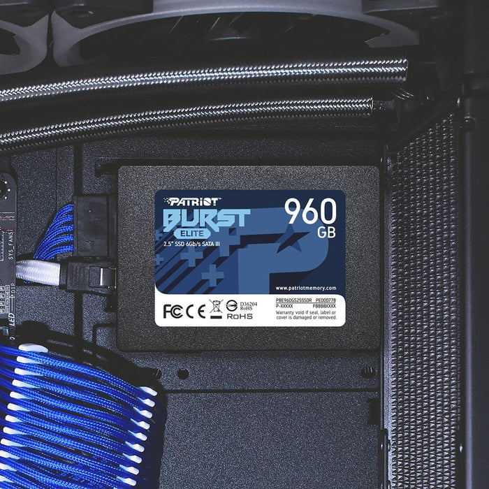 Твърд диск Patriot Burst Elite 960GB SATA3 2.5