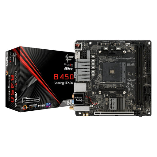 Дънна платка Asrock B450 Gaming - ITX/ac