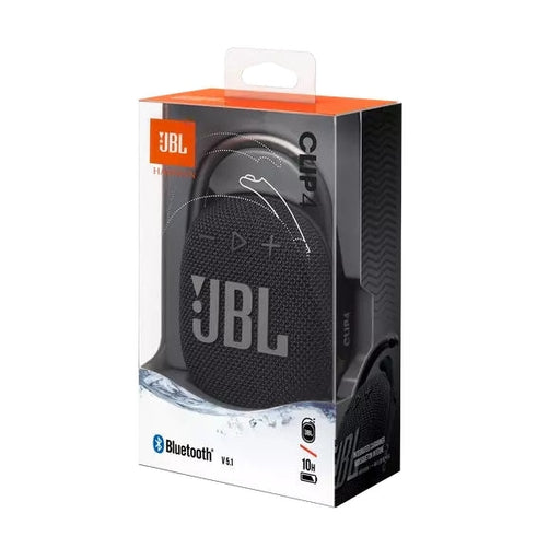 Тонколони JBL CLIP 4 BLK Ultra - portable Waterproof Speaker