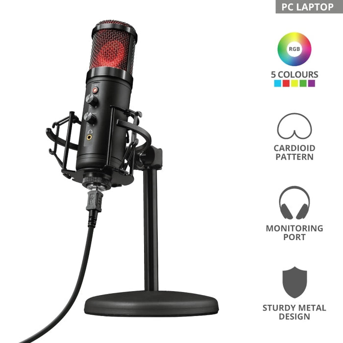 Микрофон TRUST GXT 256 Exxo Streaming Microphone