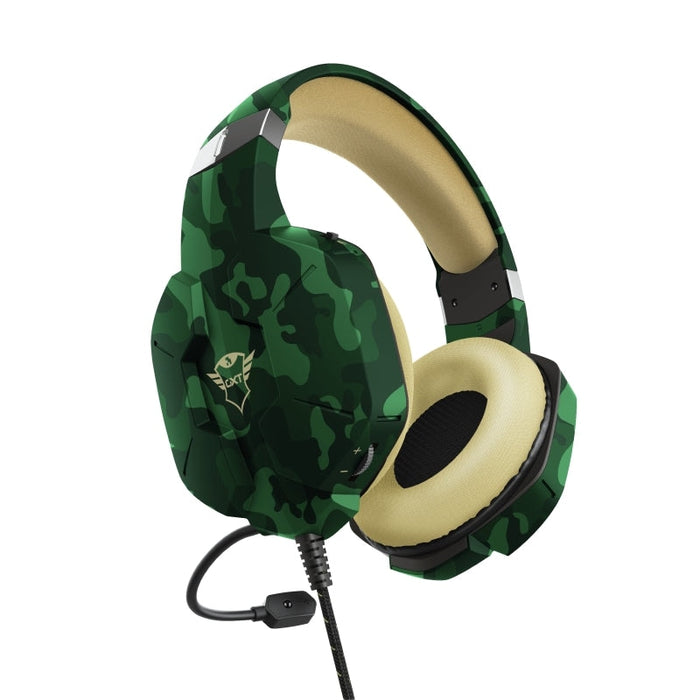 Слушалки TRUST GXT 323C Carus Gaming Headset Jungle Camo