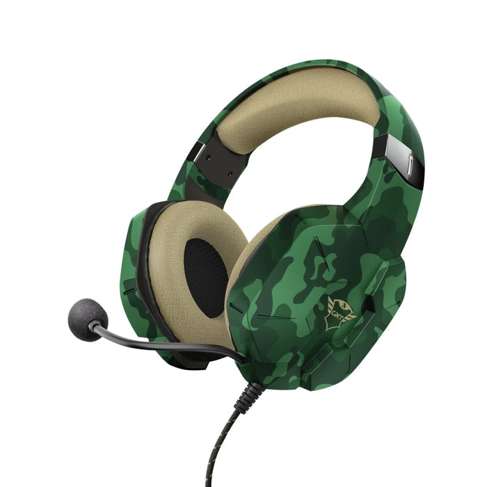 Слушалки TRUST GXT 323C Carus Gaming Headset Jungle Camo