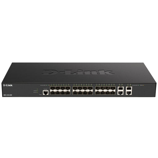 Комутатор D - Link 24 x 10G SFP + ports + 4 Base