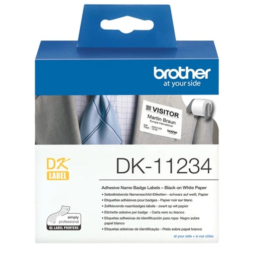 Консуматив Brother DK - 11234 Adhesive Visitor