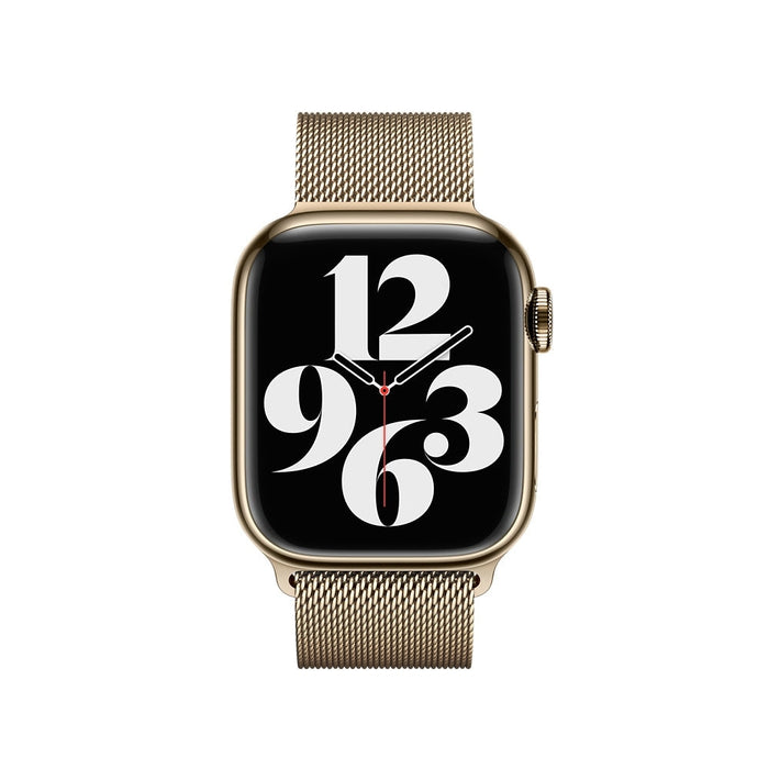 Каишка за часовник Apple Watch 41mm Gold Milanese Loop
