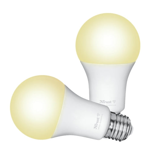 Крушка TRUST Smart WiFi LED Bulb E27 Duo Pack