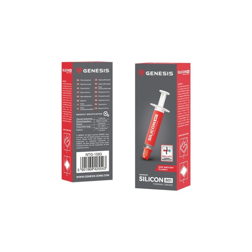 Термо паста Genesis Thermal Grease Silicon 801 0.5G