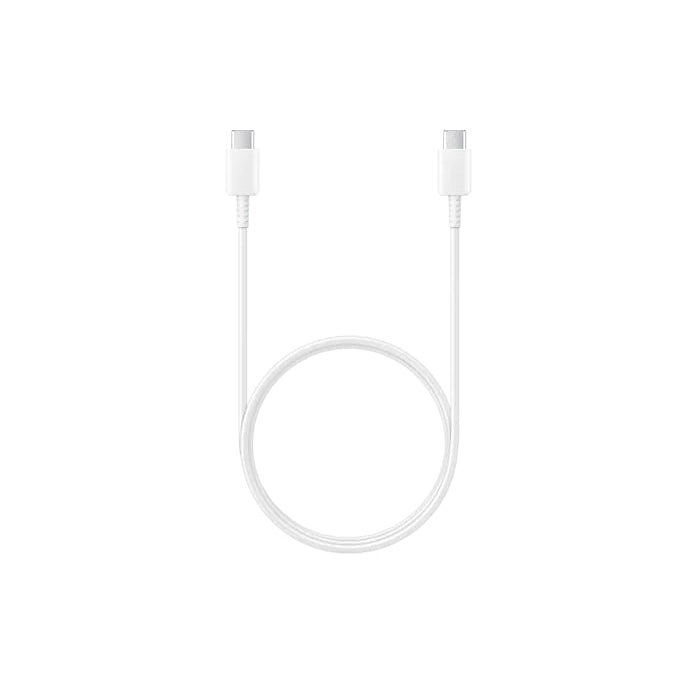 Samsung Data Transfer Cable USB C To USB C 1m White samsung data transfer cable usb c to usb c 1m white