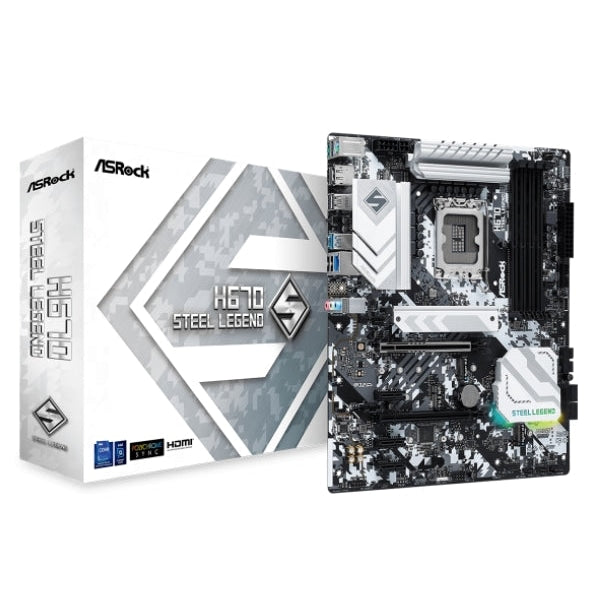 Дънна платка Asrock H670 STEEL LEGEND