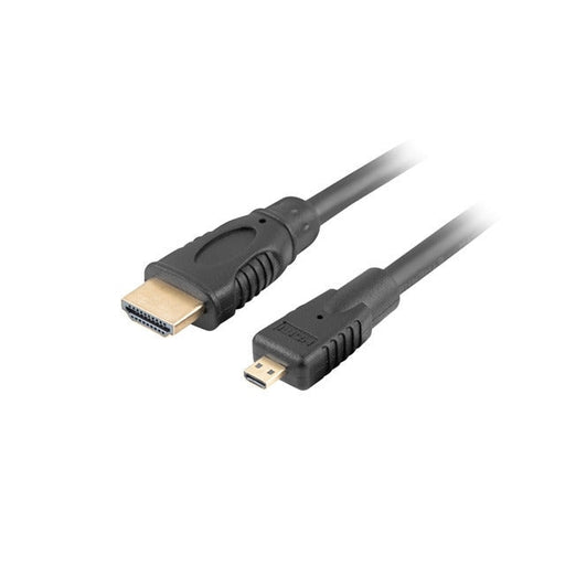 Кабел Lanberg HDMI(M) - >HDMI MICRO(M) V1.4 1.8m 4K 3D black
