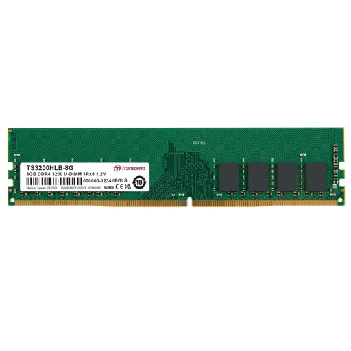 Памет Transcend 8GB DDR4 3200 U - DIMM 1Rx8 1Gx8 CL22 1.2V