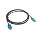 Кабел Lanberg HDMI M/M V2.0 cable 1.8m 4K Slim black