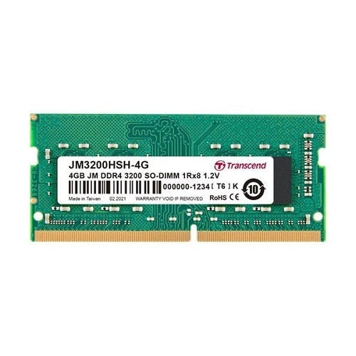 Памет Transcend 4GB JM DDR4 3200 SO - DIMM 1Rx8 512Mx8