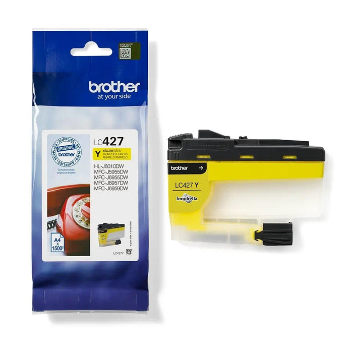 Консуматив Brother LC - 427Y Yellow Ink Cartridge