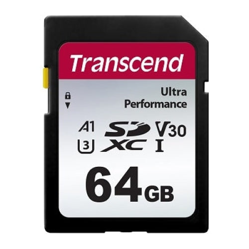 Памет Transcend 64GB SD Card UHS - I U3 A1 Ultra Performance