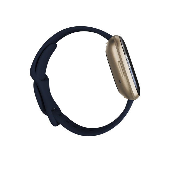 Часовник Fitbit Versa 3 Midnight Soft Gold Aluminum