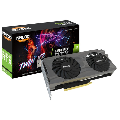 Видео карта Inno3D GeForce RTX 3050 Twin X2