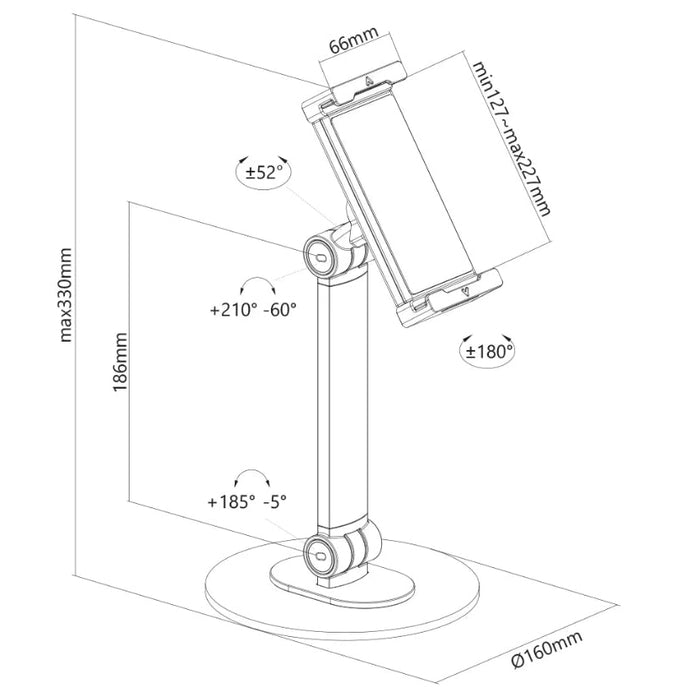 Стойка Neomounts by NewStar universal tablet stand