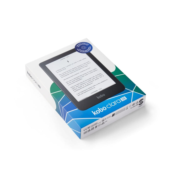 Четец за Е-книги, Kobo Clara 2E e-Book Reader, E Ink Carta 1200 touchscreen 6 inch, HD 300 PPI, 16 GB, Ocean Blue