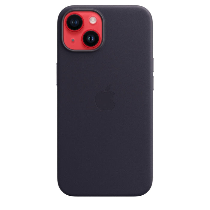 Калъф Apple iPhone 14 Leather Case with MagSafe - Ink